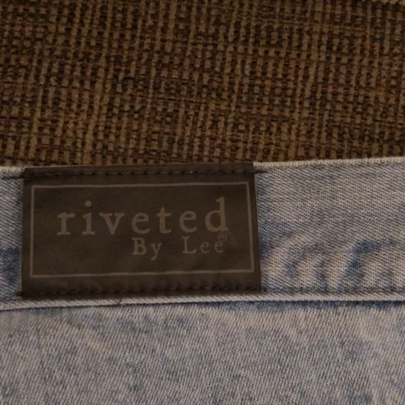 Lee riveted Jean shorts size 16 - Picture 3 of 4